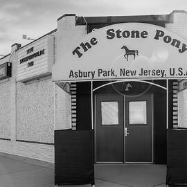 The Stone Pony NJ BW by Susan Candelario