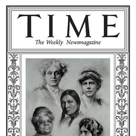 The Suffragists, 1920 by Illustration by Amaya Gurpide for TIME