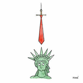 The Sword of Damocles by Jorge Penne