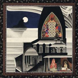 The Tale of the Eldest of Three Ladies From Baghdad - Arabian Nights by Kay Nielsen by Kay Nielsen