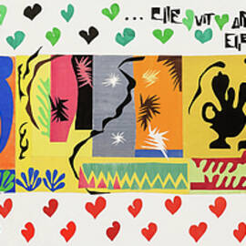 The Thousand and One Nights, Arabian Nights - Collage of paper cut-outs by Henri Matisse by Henri E B Matisse