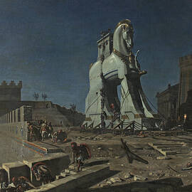 The Trojan Horse by Henri-Paul Motte by The Luxury Art Collection