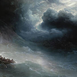 The Wrath of the Seas by Ivan Aivazovsky by The Luxury Art Collection