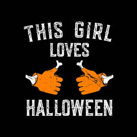 This Girl Loves Halloween by Flippin Sweet Gear