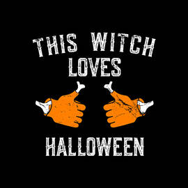 This Witch Loves Halloween by Flippin Sweet Gear