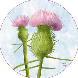 Thistle by Snow Iris Studio