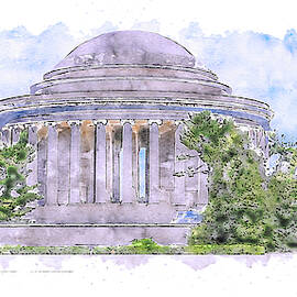 Thomas Jefferson Memorial - 05 by AM FineArtPrints
