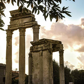 Three Corinthian Columns by Rebecca Herranen