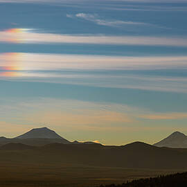 Three Sisters and Their Dog by Mike Lee