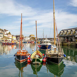 Three Yachts by Shirley Mitchell