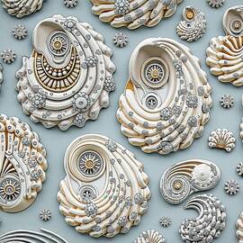 Tide Pool Finds From Other Planets by Eris And AI