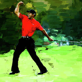 Dancing Star, Tiger woods by Gradify Creations