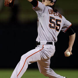 Tim Lincecum by Doug Pensinger