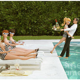 Tipping The Waiter by David Parise