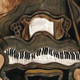 Tommervik Abstract Grand Piano Art Print by Tommervik