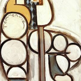  Tommervik Abstract Putter Golf Art Print       by Tommervik