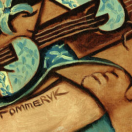 Tommervik Hawaiian Woman Playing Ukulele Art Print by Tommervik