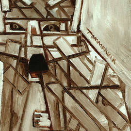 Tommervik Timber Wolf Art Print by Tommervik