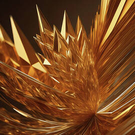 Topaz Gemstone abstract 016 by Flees Photos