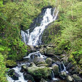Torc Waterfall - Killarney National Park, Killarney, Ireland by Jeff Saunders