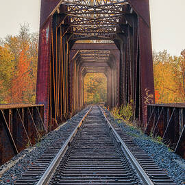 Train Bridge by Penny Polakoff