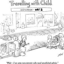 Traveling with Child Day 2 by Tom Toro