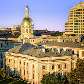 Trenton Capital Building Aerial by Susan Candelario