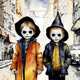 Trick or Treat in the City by Rafael Salazar