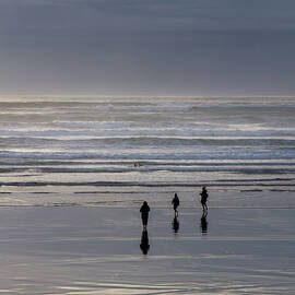 Trio of Reflections at Lahinch by Mark Callanan