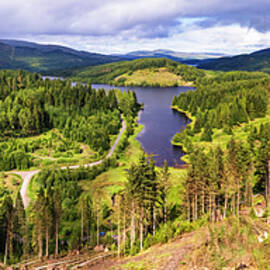 Trossachs Panorama 2 by Grant Glendinning