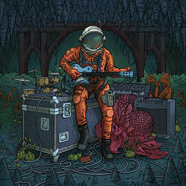 Tune Up at Schubas Tavern by EvanArt - Evan Miller