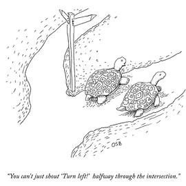 Turn Left by Oren Bernstein