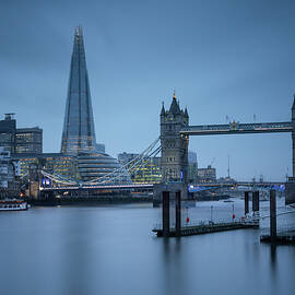 Twilight Over London Bridge by Joanne Eastope