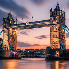 Twilight Over Tower Bridge by The Luxury Art Collection