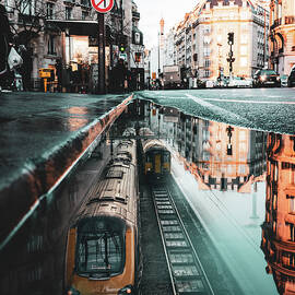 underground train by Hansruedi Ramsauer