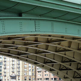 Underneath Southwark Bridge by Richard Reeve