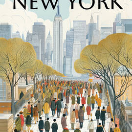 Urban Tapestry - New York by John Garner