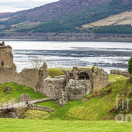 Urquhart Castle - Loch Ness, Inverness, Scotland by Jeff Saunders