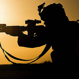 U.S. Marine by Mango Art