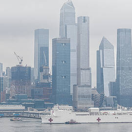 USNS Comfort NYC IV by Susan Candelario