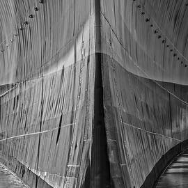 USS Wisconsin Details BW by Susan Candelario