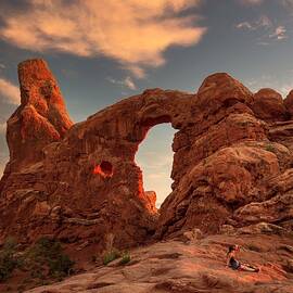 Utah - Arches - Sunset by Robert Niemeier