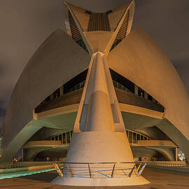 Valencia's Opera House, City of Arts and Sciences by Adrian Hendroff