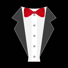 Valentines Day Heart Bow Tie Tuxedo Costume by Flippin Sweet Gear