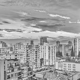 Vancouver Skyline at Dusk by Bruce Block
