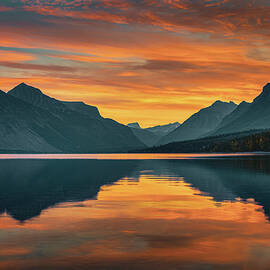 Vermillion Dawn - Glacier National Park by Adam Mateo Fierro