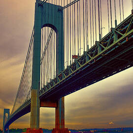 Verrazano Bridge - NYC by Louis Dallara