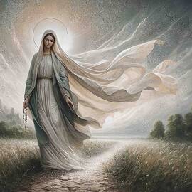 Via Maria - The Way of Mary - - Marian Fine Art - Blessed Virgin