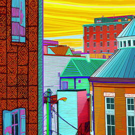 View From Back Window by Rod Whyte