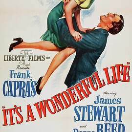 Vintage Movie Poster - Its a Wonderful Life 1946 by Mountain Dreams